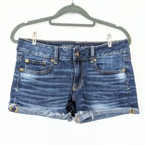 AMERICAN EAGLE OUTFITTERS Stretch Jean Shorts